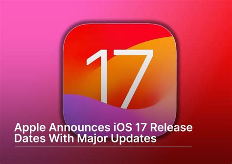 ios 17 release date and time